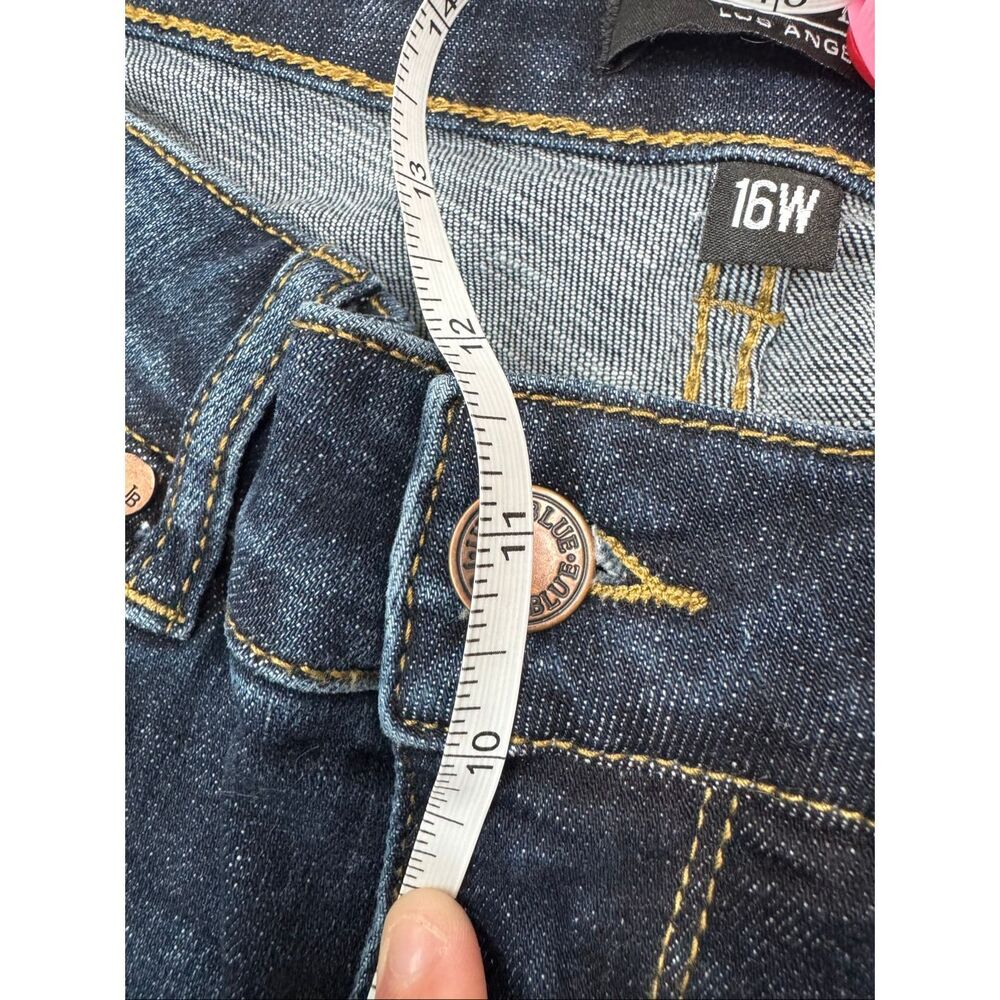 Judy Blue Williamsburg High Rise Tummy Control Skinny Fit Denim Jeans Size 16W - Picture 10 of 10